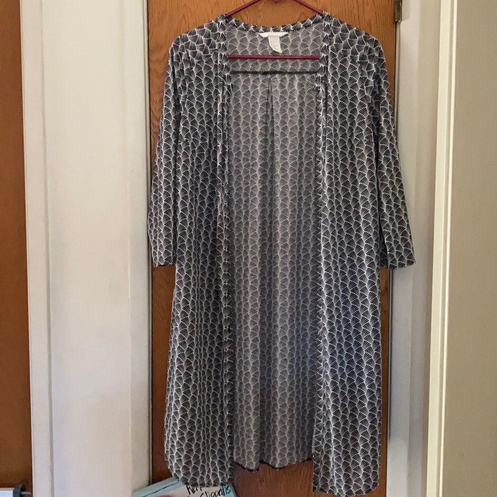 H&M kimono style long jacket